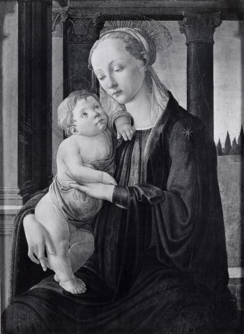 National Gallery of Art, Washington — Botticelli. Madonna and Child — insieme